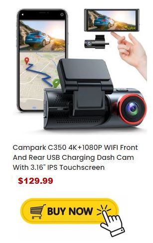 Campark C350 Dash camera