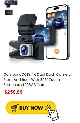 Campark DC19 Dash camera